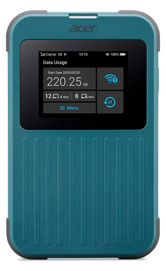 Acer Connect M4 - Mobiler Hotspot - 5G LTE - Wi-Fi 5, Wi-Fi 6 - 20480 MB, Ansicht 5