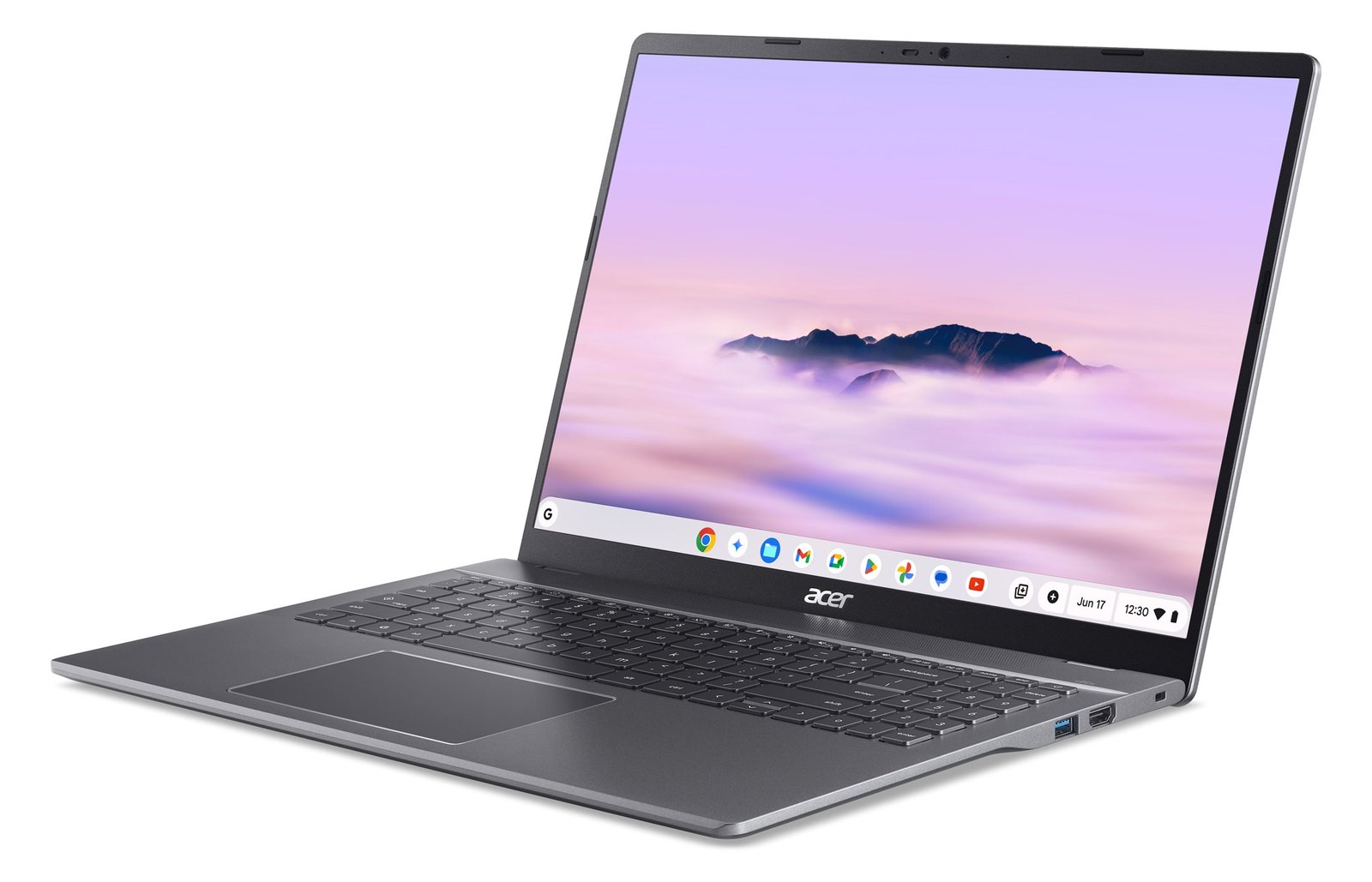 Acer Chromebook Plus 516 CB516-1H - Intel Core 3 100U - 8 GB RAM - 256 GB SSD 3D (TLC) - 16 - TL: Deutsch, QWERTZ