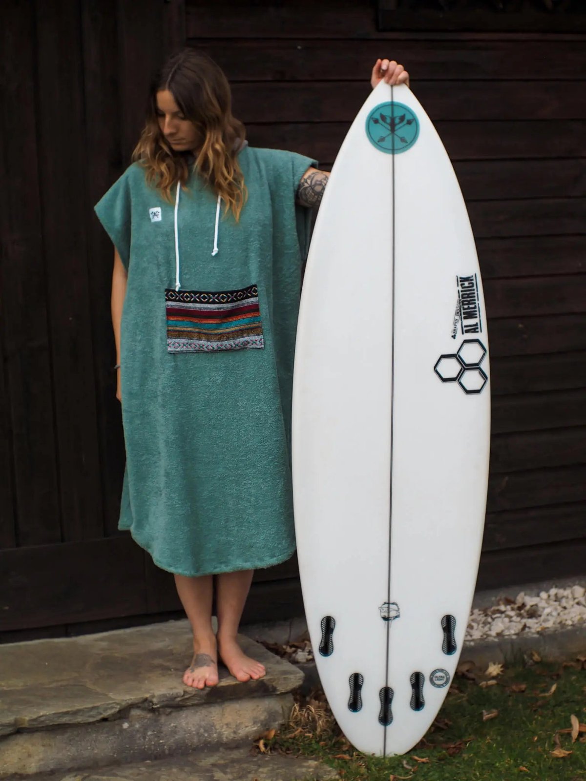 Surfponcho Aztek Unisex Bio-Frotte