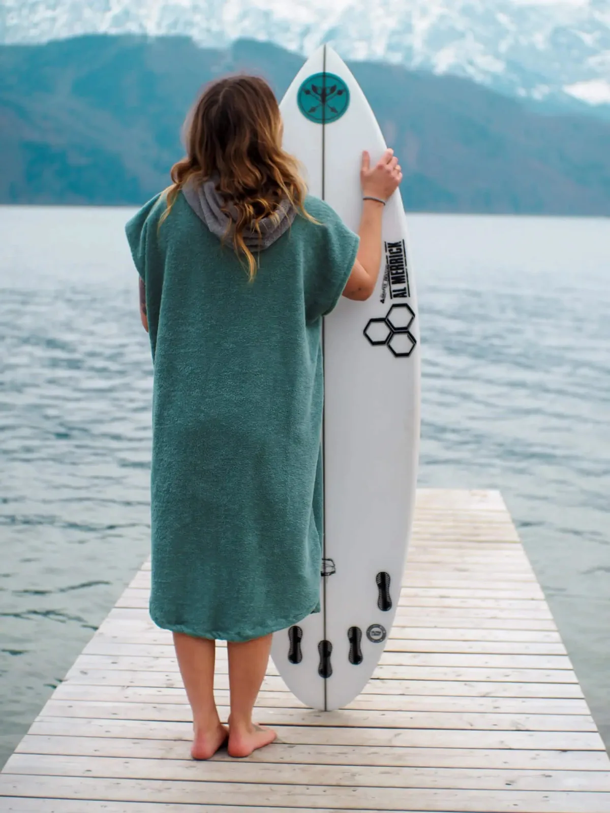 Surfponcho Aztek Unisex Bio-Frotte, Ansicht 3