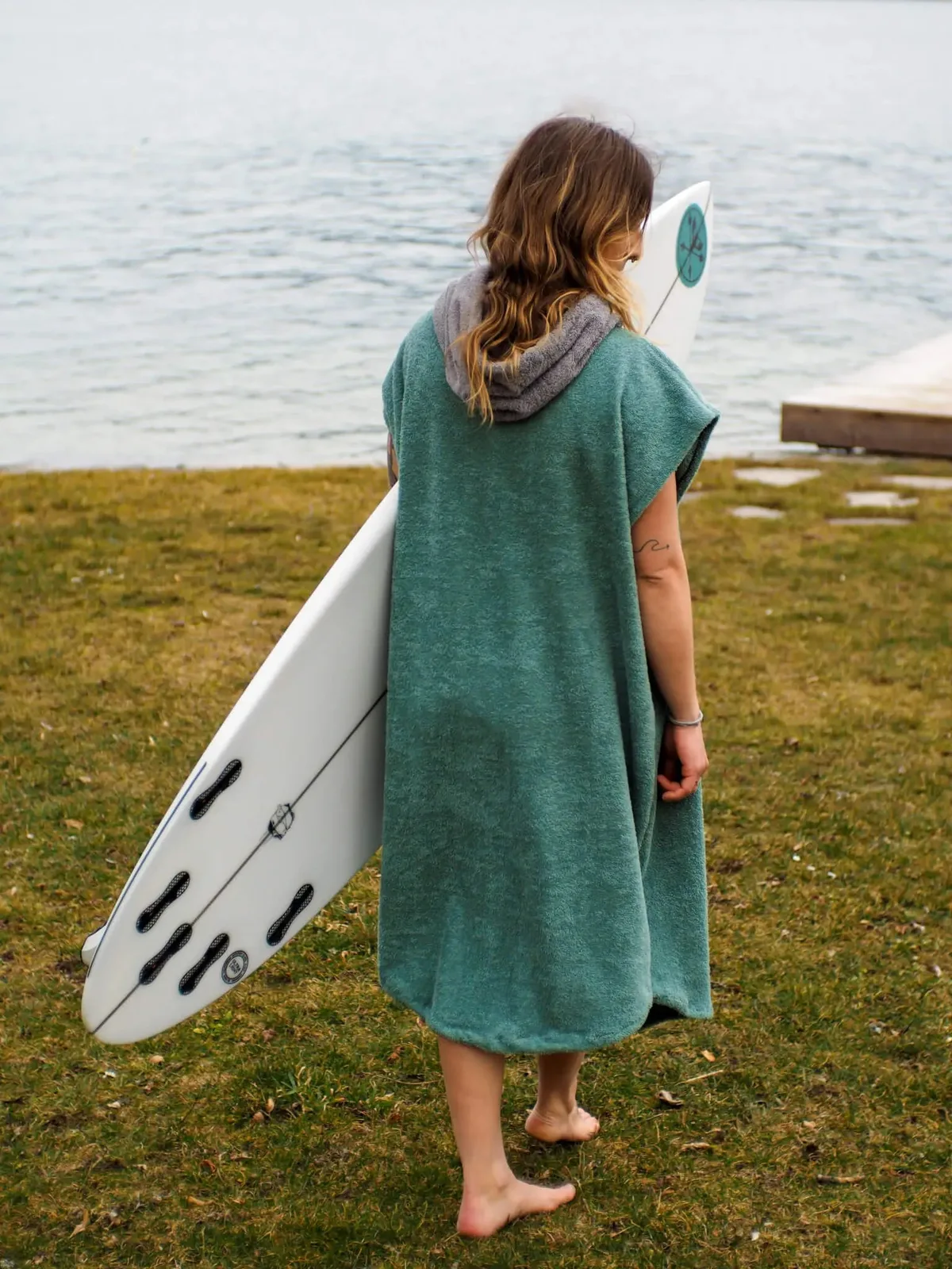 Surfponcho Aztek Unisex Bio-Frotte, Ansicht 4