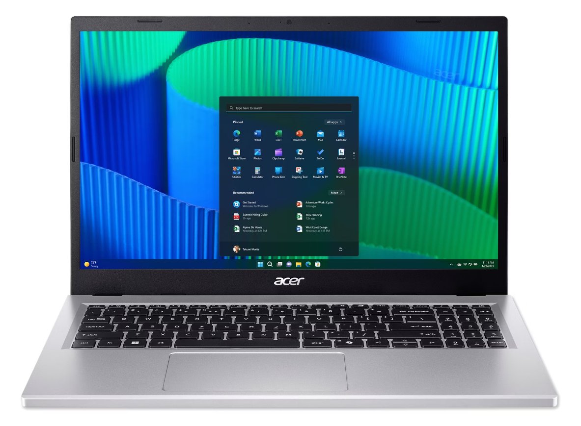 Acer Extensa 15 EX215-57 - Intel Core i3 i3-1315U - 8 GB RAM - 256 GB SSD - 39.6 cm (15.6) - TL: Deutsch, QWERTZ