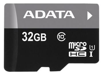 ADATA Premier - Flash-Speicherkarte (microSDHC/SD-Adapter inbegriffen) von LumaTech