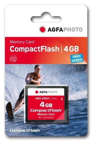 AgfaPhoto Compact Flash - 4GB - 4 GB - Kompaktflash - Schwarz