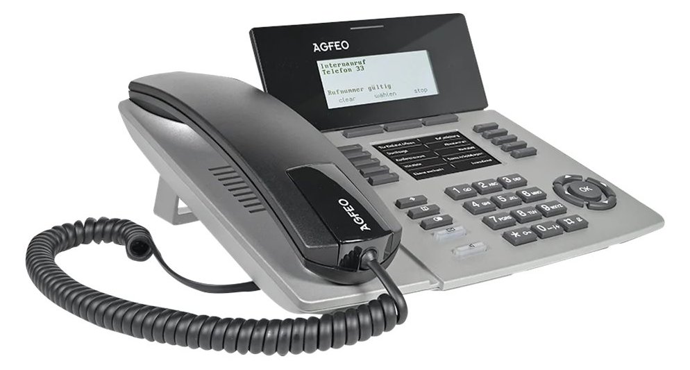 AGFEO ST 54 IP - VoIP-Telefon - Silber
