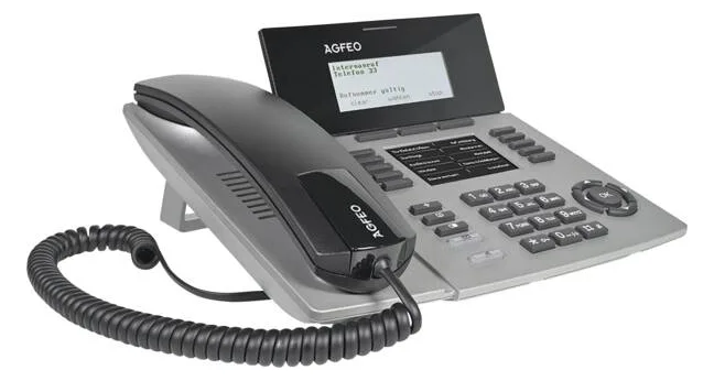 AGFEO ST 54 IP - VoIP-Telefon - Silber, Ansicht 2