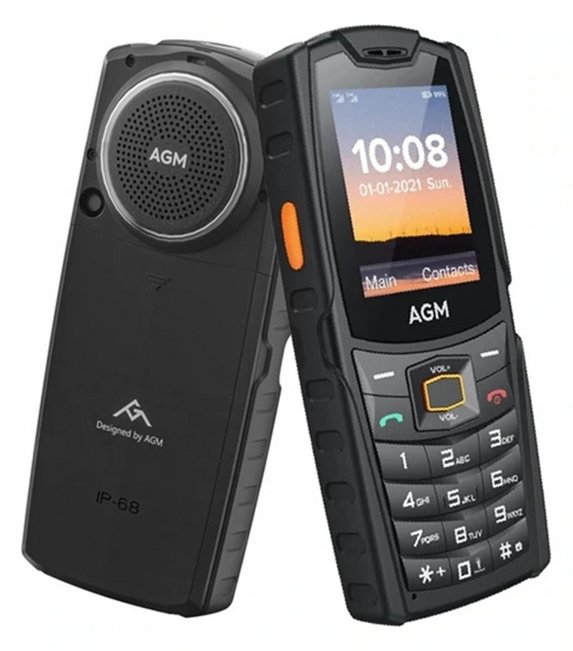 AGM Mobile M6 Bartype Rugged ohne Netzteil - 2.500 mAh - 6,1 cm