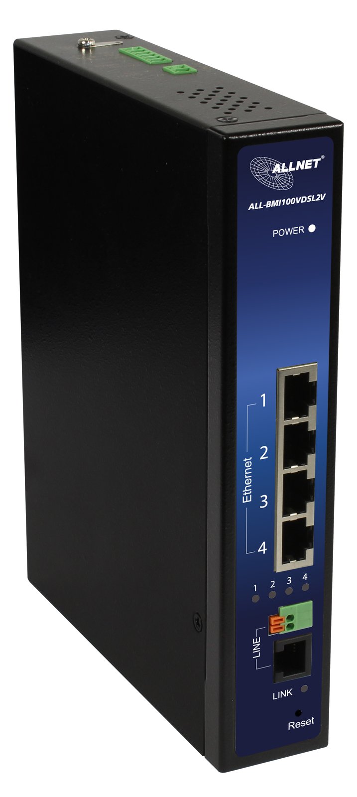 ALLNET 172755 - Netzwerkbrücke - 100 Mbit/s - Eingebauter Ethernet-Anschluss - Schwarz