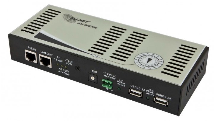 ALLNET 99300 - LT Power over Ethernet Splitter bis 90W