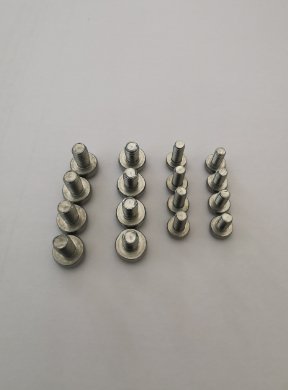 ALLNET ALL_SCREW_SET_M3M4_6MM - Schraubensatz - Metall - M3 - M4 - Vollgewinde - Edelstahl - 16 Stück(e)