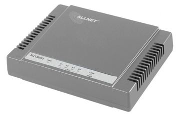 ALLNET ALL126AS3 - Router - DSL-Modem 4-Port-Switch von LumaTech