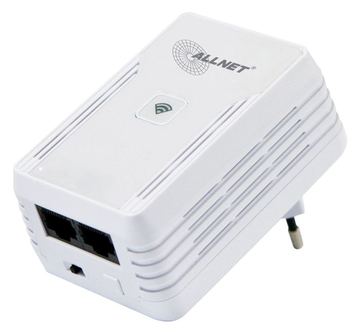 ALLNET ALL1682511V2 500Mbit/s Eingebauter Ethernet-Anschluss WLAN Weiß 1Stück(e) PowerLine Netzwerkadapter von LumaTech