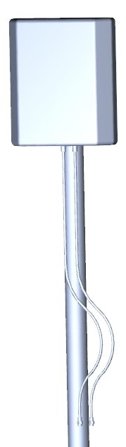 ALLNET ALL19103 Netzwerk-Antenne 5 dBi MIMO directional antenna SMA