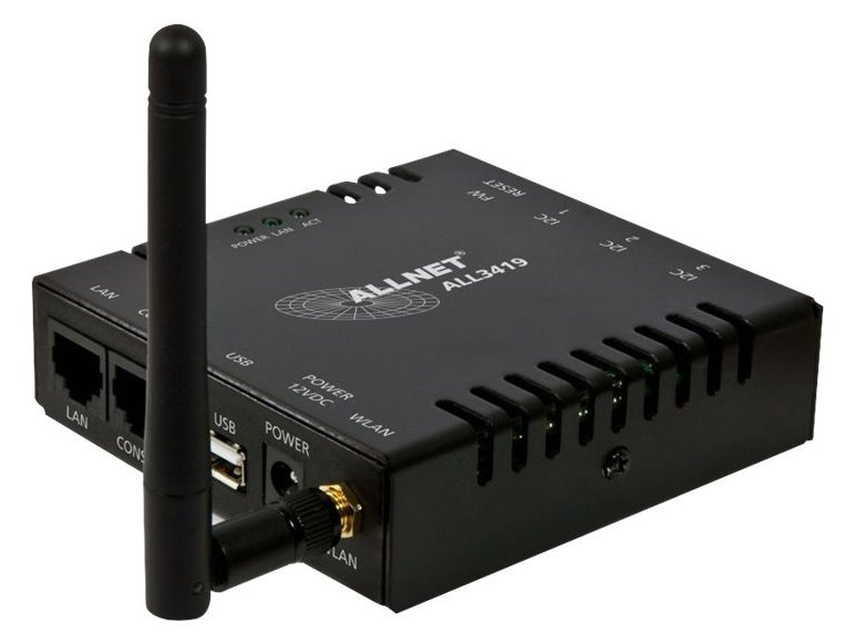 ALLNET ALL3419 - Temperaturregler - kabellos, kabelgebunden