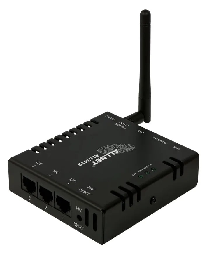 ALLNET ALL3419 - Temperaturregler - kabellos, kabelgebunden, Ansicht 2