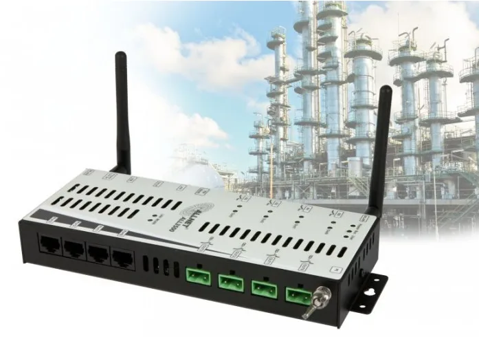ALLNET ALL3500 WLAN Schwarz - Grau zentrale Smart Home Steuereinheit, Ansicht 3