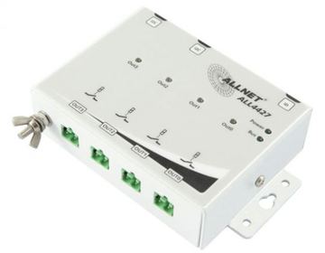 ALLNET ALL4427 / Relaismodul 4 Port 250V / 10A im Gehäuse von LumaTech