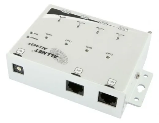 ALLNET ALL4427 / Relaismodul 4 Port 250V / 10A im Gehäuse, Ansicht 3
