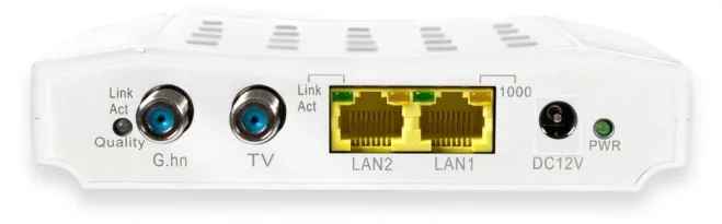 ALLNET ALL-GHN102-COAX Network bridge Weiß Bridge & Repeater, Ansicht 2
