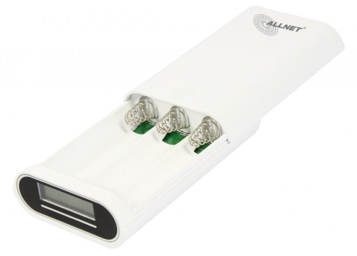 ALLNET ALL-PB103 Akkuladegerät Weiß