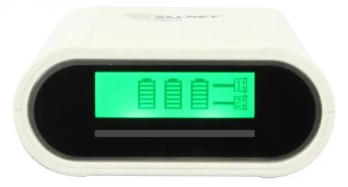 ALLNET ALL-PB103 Akkuladegerät Weiß, Ansicht 2