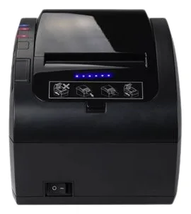 ALLNET Kasse ALLNET Thermo-Bondrucker Küchendrucker ALL-PR606 USB/RS232/LAN/Bluetooth - Drucker - Thermotransferdruck, Ansicht 2