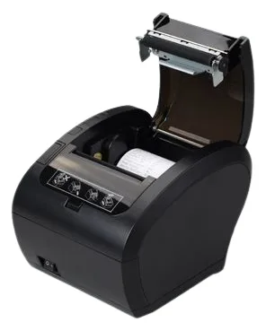 ALLNET Kasse ALLNET Thermo-Bondrucker Küchendrucker ALL-PR606 USB/RS232/LAN/Bluetooth - Drucker - Thermotransferdruck, Ansicht 3