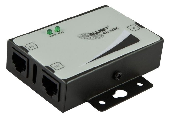 ALLNET MSR Sensor ALL4406 Temperatursensor im Gehäuse*black*
