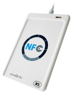 ALLNET PLCR-NFC - USB 1.1 - Nahfeldkommunikation (NFC) - Weiß - 120 g von LumaTech
