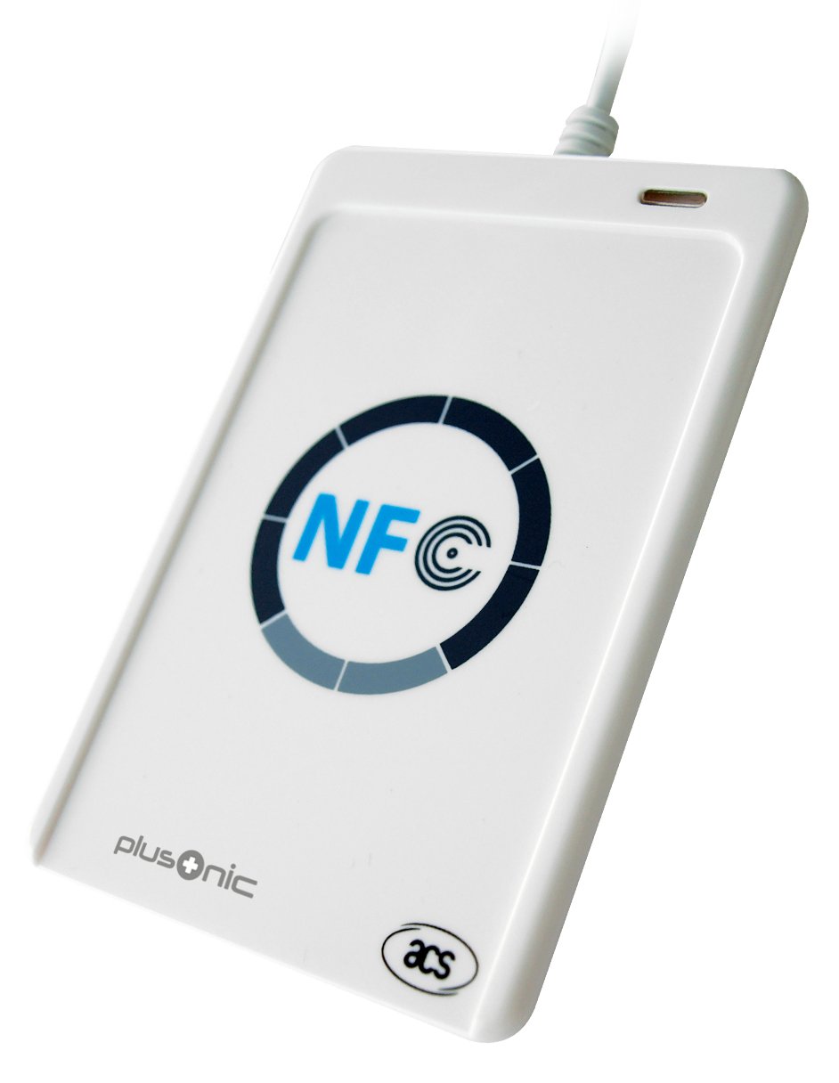 ALLNET PLCR-NFC - USB 1.1 - Nahfeldkommunikation (NFC) - Weiß - 120 g