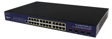 ALLNET Switch smart managed Layer2• 24x 1 GbE• PoE Budget 400W• 4x - Switch - 128 Gbps von LumaTech