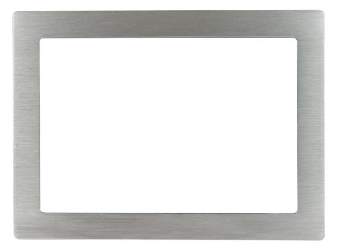 ALLNET Touch Display Tablet 10 Zoll zbh. Blende für Einbaurahmen silber