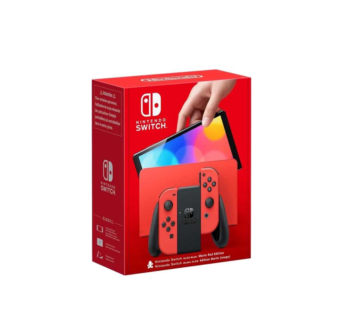 Nintendo Switch (OLED-Modell) - Mario-Edition (rot) — Bild 2