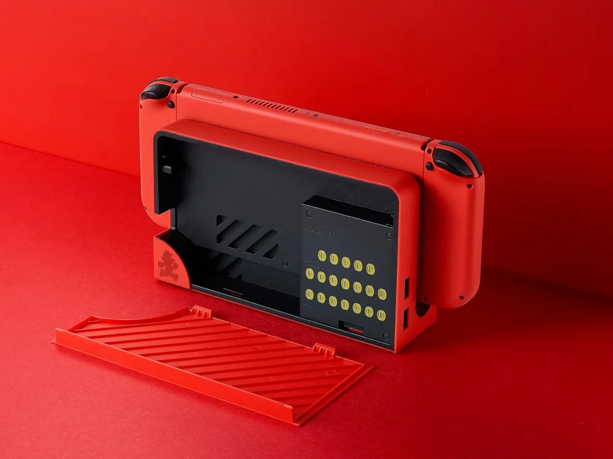 Nintendo Switch (OLED-Modell) - Mario-Edition (rot) — Bild 4