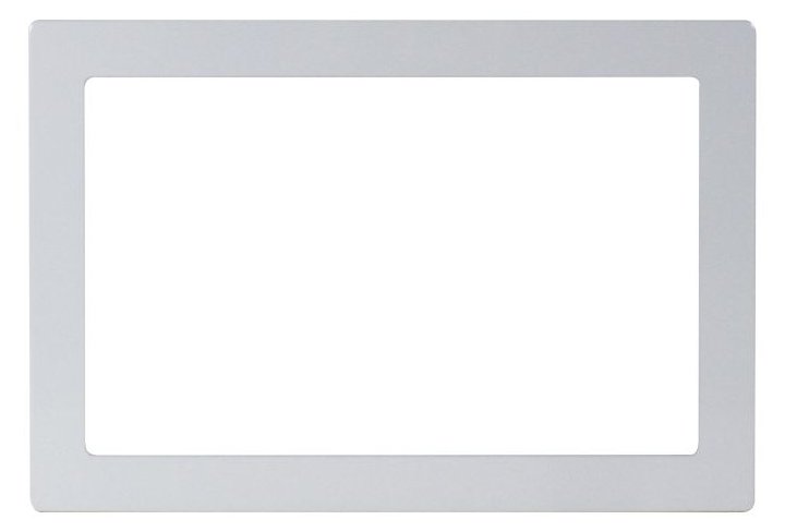 ALLNET Touch Display Tablet 12 Zoll zbh. Blende für Einbaurahmen weiß schmal