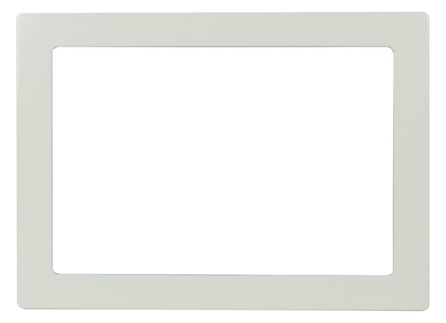 ALLNET Touch Display Tablet 15 Zoll zbh. Blende für Einbaurahmen weiß schmal