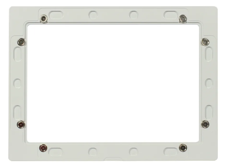 ALLNET Touch Display Tablet 15 Zoll zbh. Blende für Einbaurahmen weiß schmal, Ansicht 3