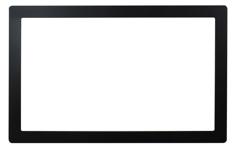 ALLNET Touch Display Tablet 18 Zoll zbh. Blende für Einbaurahmen Schwarz