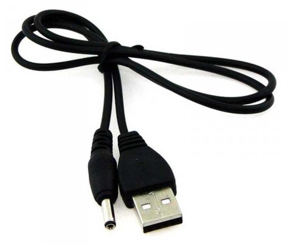 ALLNET USB_DC_5.5MM_1M Universal Schwarz Netzteil & Spannungsumwandler