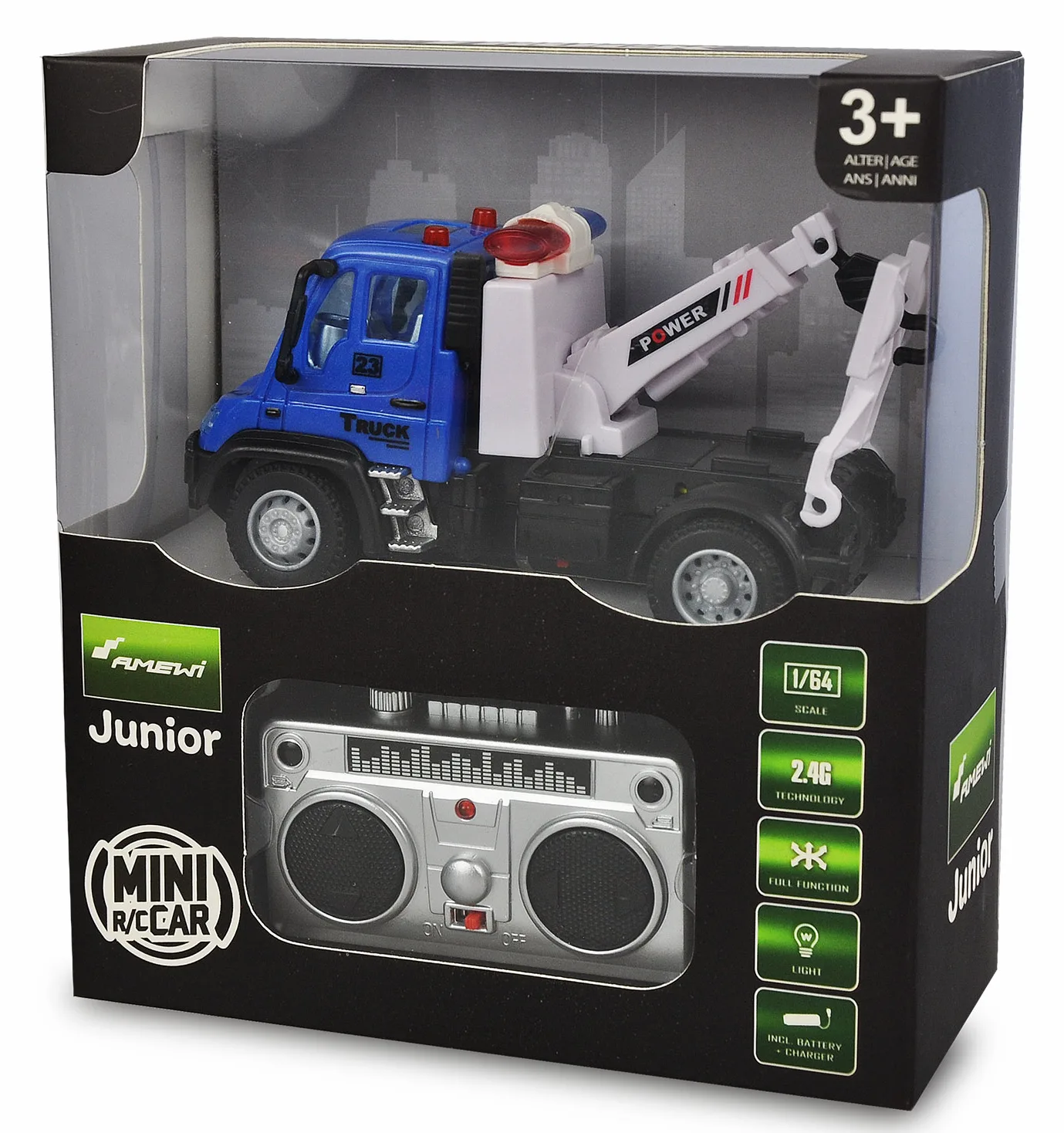 Amewi Mini Truck - 1:64 - 3 Jahr(e) - 500 mAh - 124 g, Ansicht 2