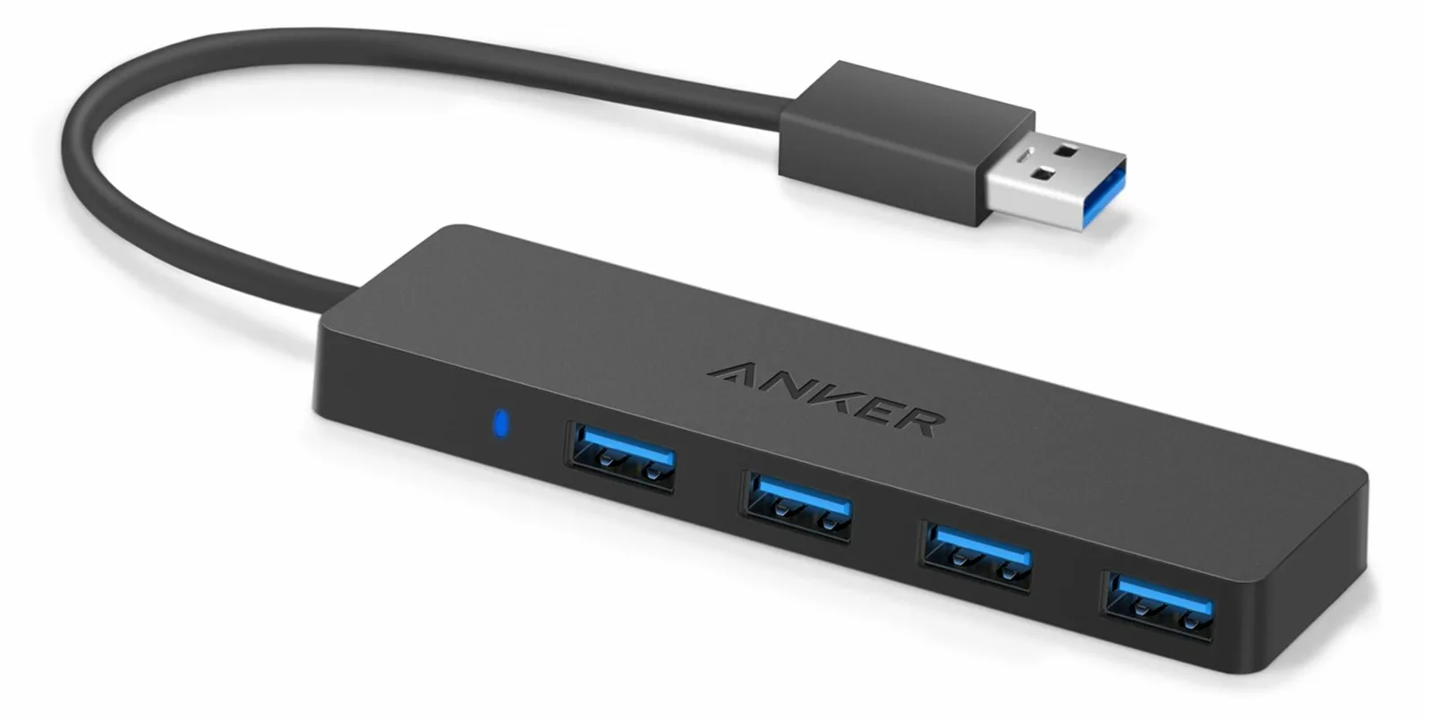 Anker Kassensysteme Anker Ultra Slim - Hub - 4 x SuperSpeed USB 3.0, Ansicht 2