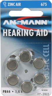 Ansmann AZA 675 - Einwegbatterie - Zink-Karbon - 1,4 V - 6 Stück(e) - 5,4 mm - 1,16 cm