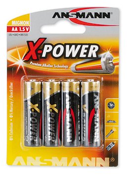 Ansmann X-POWER Mignon AA - Batterie 4 x AA-Typ
