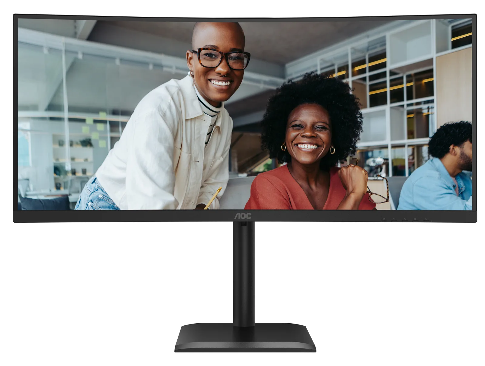 AOC CU34E4CV - LED-Monitor - gebogen - USB - 86.36 cm (34), Ansicht 2