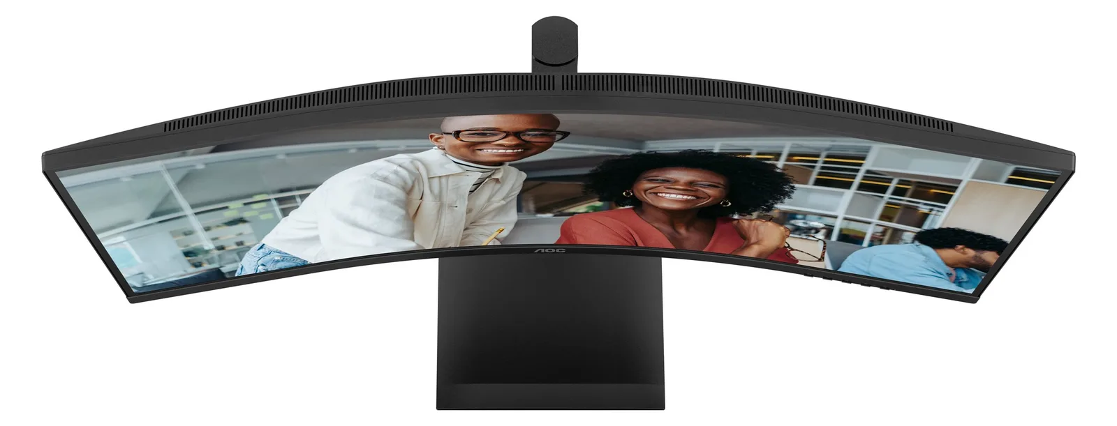 AOC CU34E4CV - LED-Monitor - gebogen - USB - 86.36 cm (34), Ansicht 4