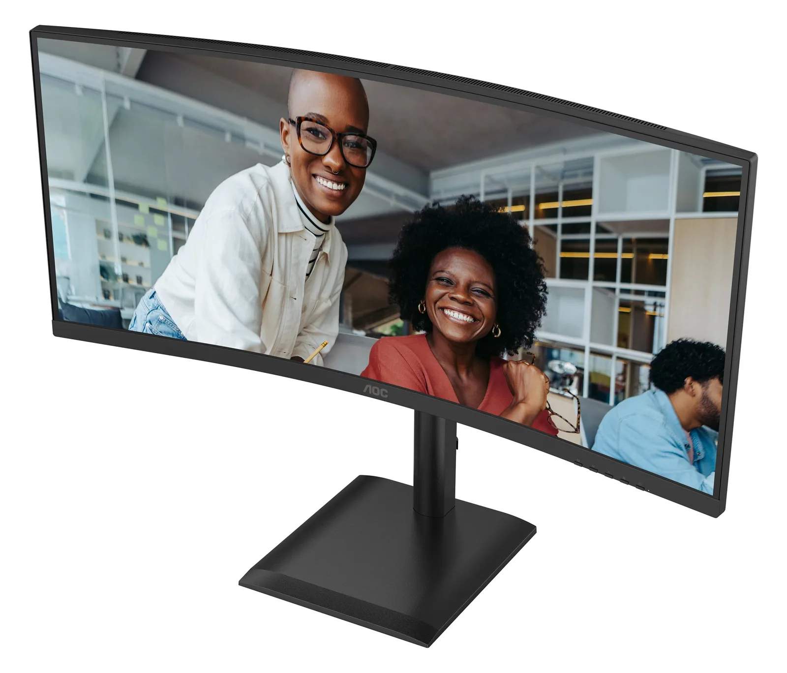 AOC CU34E4CV - LED-Monitor - gebogen - USB - 86.36 cm (34), Ansicht 5