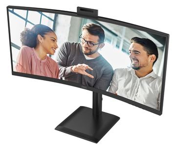 AOC CU34E4CW - LED-Monitor - gebogen - USB - 86.4 cm (34) von LumaTech