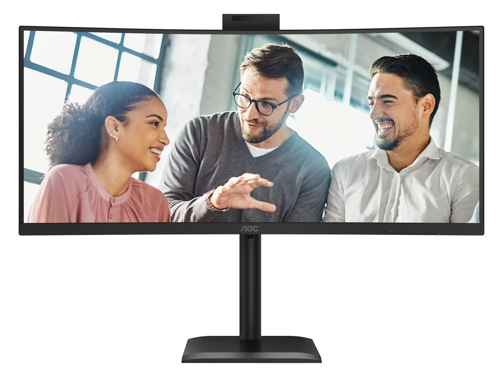 AOC CU34E4CW - LED-Monitor - gebogen - USB - 86.4 cm (34), Ansicht 2