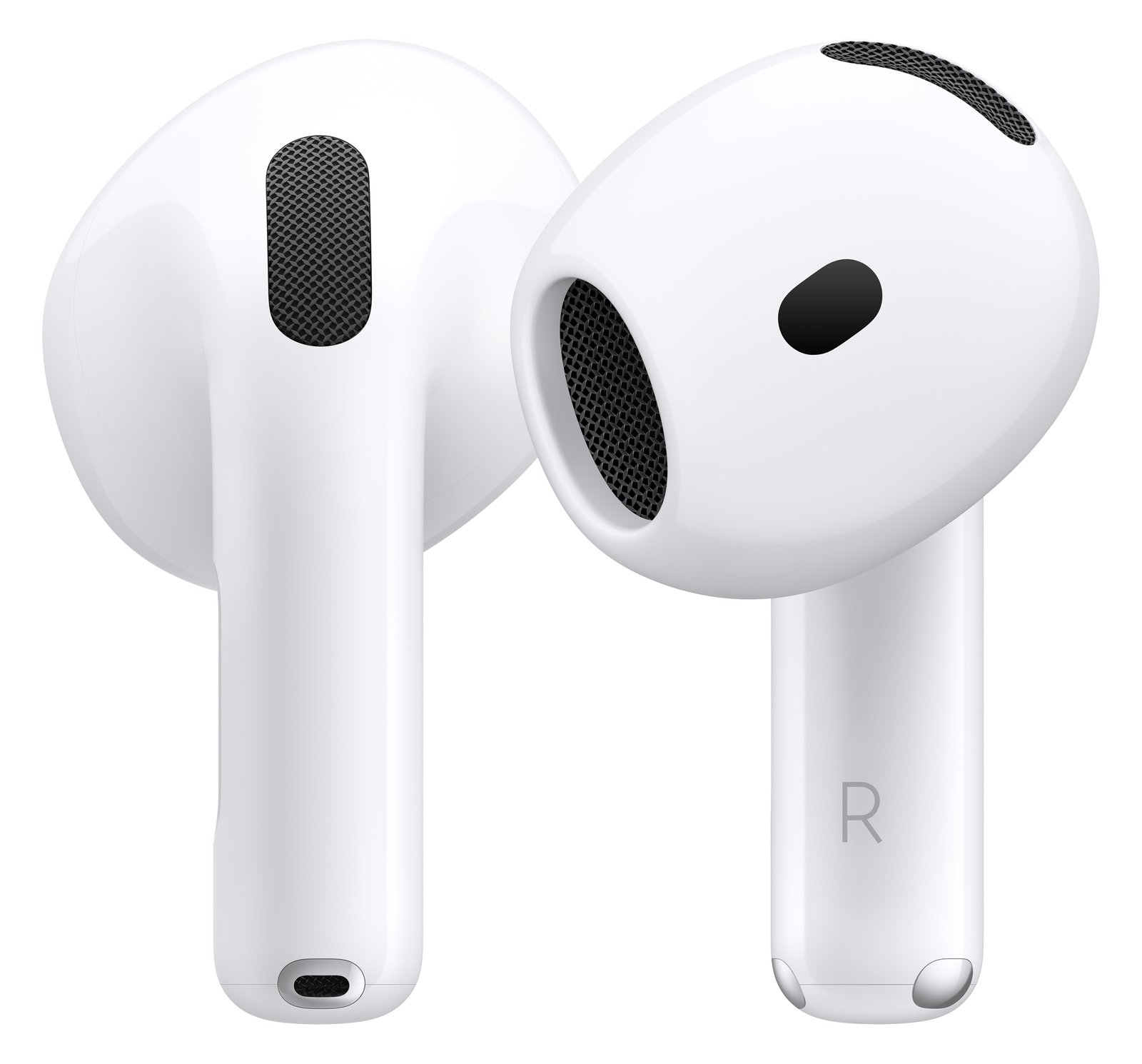 Apple AirPods 4 - True Wireless-Kopfhörer mit Mikrofon Ohrstöpsel Bluetooth weiß