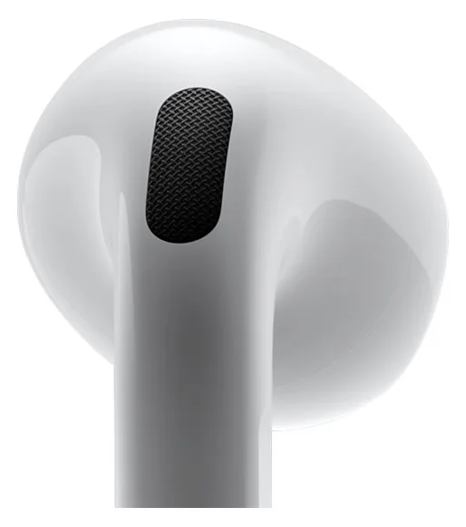 Apple AirPods 4 - True Wireless-Kopfhörer mit Mikrofon Ohrstöpsel Bluetooth weiß, Ansicht 4